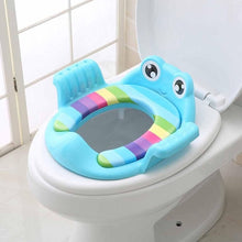 Load image into Gallery viewer, Folding Baby Potty Infant Kids Toilet Training Seat with Adjustable Ladder Portable Urinal Potty Training Seats for Children