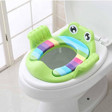 Load image into Gallery viewer, Folding Baby Potty Infant Kids Toilet Training Seat with Adjustable Ladder Portable Urinal Potty Training Seats for Children