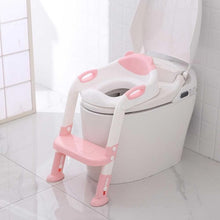 Load image into Gallery viewer, Folding Baby Potty Infant Kids Toilet Training Seat with Adjustable Ladder Portable Urinal Potty Training Seats for Children