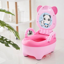 Load image into Gallery viewer, Baby Potty Training Toilet Seat Comfortable Backrest Cartoon Pots Portable Baby Pot For Children Potty Little Girl Toilet Bedpan

