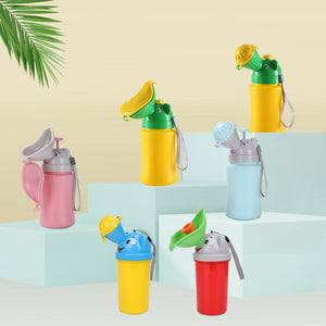 Portable Convenient Travel Cute Baby Urinal Kids Potty Girl Boy Car Toilet Potties Vehicular Urinal Traveling urination New