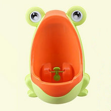 Load image into Gallery viewer, Frog Baby Potty Toilet Urinal Kids Potty training Baby Boys Pee Toilet infant Bathroom Wall-Mounted Urinal girls Travel Potty
