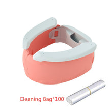 Load image into Gallery viewer, Portable Children&#39;s Potty Pots Baby Potty Toilet Training Seat Folding Travel Potty Rings For Kids Vehicle Urinal For Baby Boys
