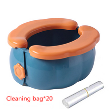Load image into Gallery viewer, Portable Children&#39;s Potty Pots Baby Potty Toilet Training Seat Folding Travel Potty Rings For Kids Vehicle Urinal For Baby Boys

