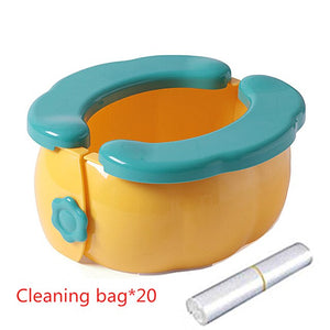 Portable Children's Potty Pots Baby Potty Toilet Training Seat Folding Travel Potty Rings For Kids Vehicle Urinal For Baby Boys